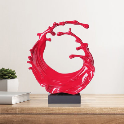 Resin Home Decor Statue - 1PC, Perfect For Bedroom, Study, Or Office Desk