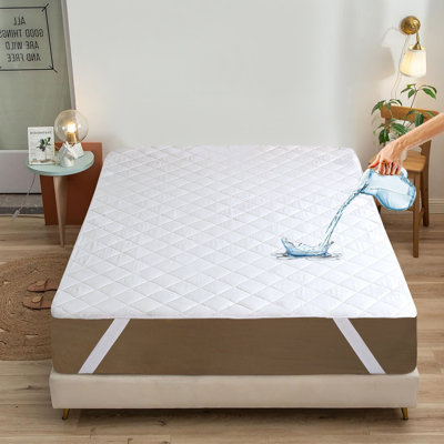Mattress Protector With Elastic Strap 100% Waterproof