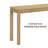  Flow Modern Wooden Rectangle Console Table with Hidden Drawer – Waterproof & Heat Resistant-783321911