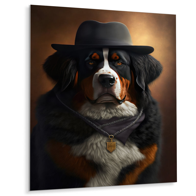 Décoration murale Avonni - Animaux en métal, H 40 po x l 30 po x P 1 po