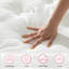 Housse tricotée fraîche en mousse à mémoire de forme avec matelas hybride 12 pouces Certipur-US-373242348