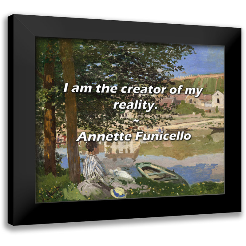Annette Funicello Citation: Je suis le créateur de ma réalité.