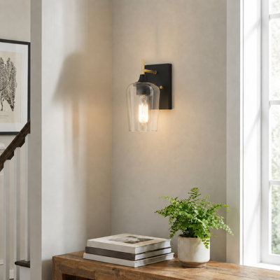 1 - Light Dimmable Armed Sconce