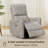 Hjalti Breathable Leather Swivel And Rocker Power Recliner Chair With Usb Port Set Of 2-106891552