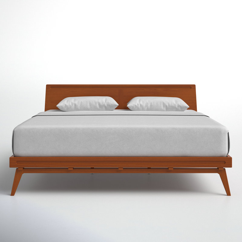 Elswick Solid Wood Platform Bed, California King