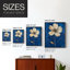 FLORAL Series LXV III - reproduction encadrée de qualité supérieure - prête à être accrochée - aucun clou requis-1157874956-1157874950