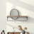 Jacobs Metal Flat Mirror with Shelves-562297495