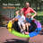 40 inch Saucer Tree Swing with LED Lights, 2 Tree Hanging Straps-97925229