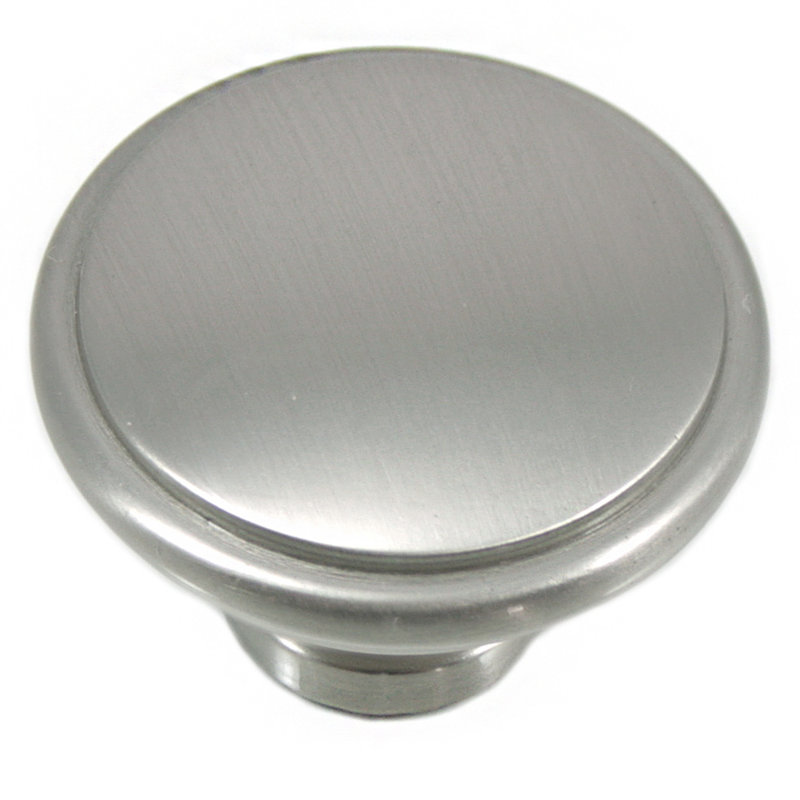 Poignée champignon Grace, Nickel satiné