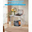 Table de travail en acier inoxydable, table de préparation robuste NSF avec pieds réglables et roulettes verrouillables, table utilitaire commerciale pour la cuisine, le restaurant, le garage, l'atelier, H 35 po x l 16 po x P 24 po -309337683