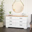 Commode double 6 tiroirs l 53,25 po Yazeed-223887133