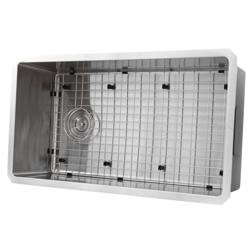 Pro Series 32'' L Stainless Steel Single Basin Kitchen Sink
