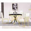 Chaise d'appoint Bilboro en blanc