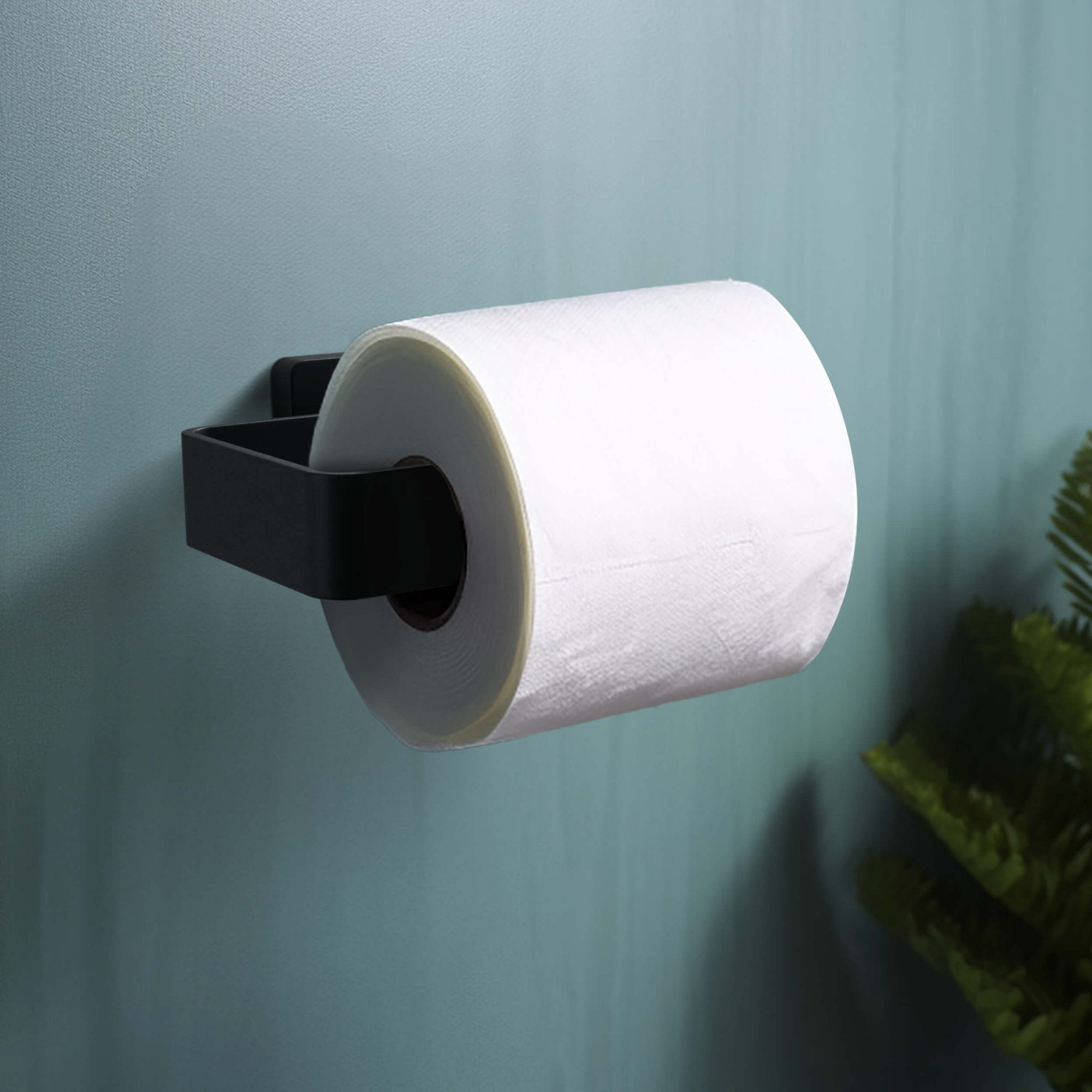 Blaze Toilet Paper Holder, Matte Black