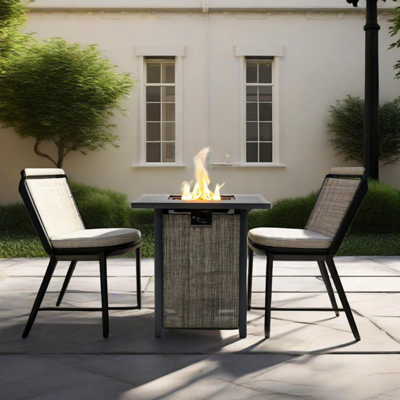 Propane Gas Fire Pit Table