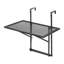 Table de terrasse d'extérieur 19 x 24 po Balcon