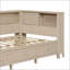 Lit de jour simple avec tablettes de rangement et 3 tiroirs