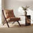 Rosalia Carrie Solid Wood C-Shaped Side Table-1000655646