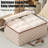  Double Zipper Storage Bags, Clothes Storage Bins Foldable Storage Containers with Reinforced Handles, Closet Organizers and Storage for Clothing, Sweater, Comforter, Bedding-994709698