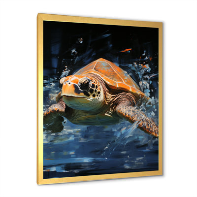 «Sea Turtle Journey», art mural animaux côtiers