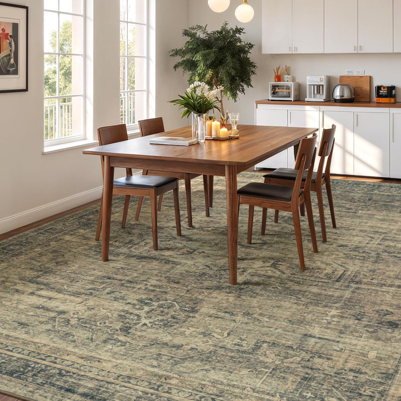 Tapis brun 8 pi x 10 pi