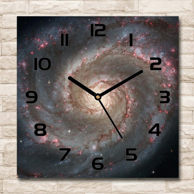 Hendrica Glass Wall Clock