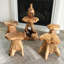 Solid Wood Accent Stool