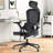 Heavy Duty Ergonomic Desk Office Chair, High Back Home Computer Chair With Headrest  And Adjustable Swivel 3D Armrests For Comfort  Adjustable Lumbar Supports Up To 350Lbs-1237796681-1237796684
