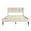 Montrose Twin Upholstered Wingback Platform Bed-357085909-357085911