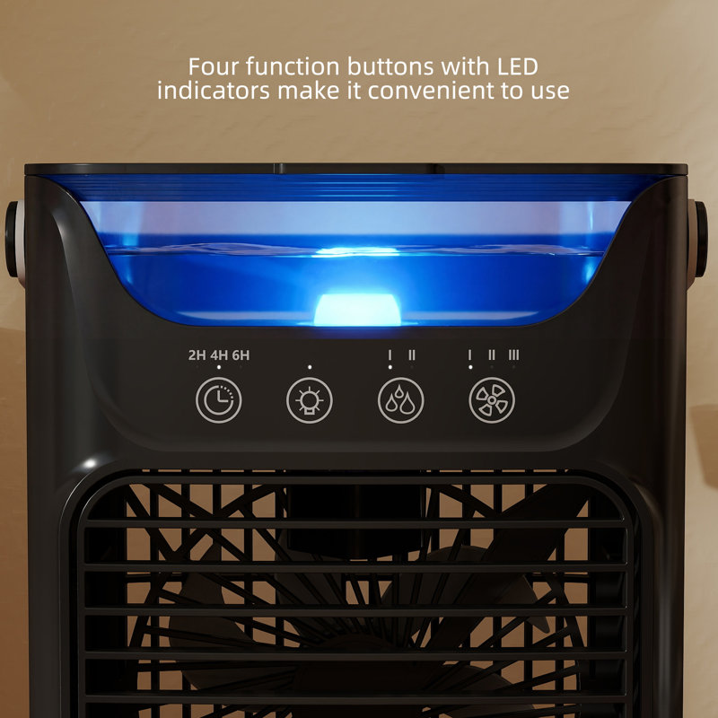 Desk Fan, Black