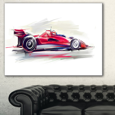" Red Formula One Car "