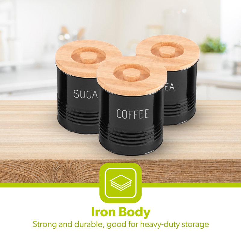 Canister, Black