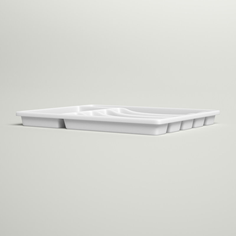 Belen 1.5" H x 16.1" W x 12.8" D Flatware & Kitchen Utensils Drawer Organizer
