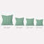Coussin décoratif intérieur / extérieur Allyson Johnson Classic Emerald-879691336
