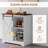 Charming Rustic Buffet Cabinet with Versatile Storage Options-1197500887