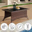 Table basse d'extérieur
