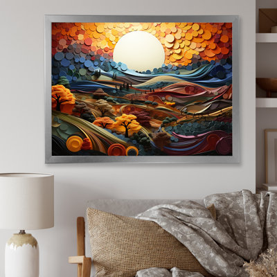 «Countryside Fusion Unveilé I» sur toile