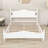 Wood Platform Bed Frame,Retro Style Platform Bed with Wooden Slat Support-1234318363-1234318437