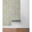 Everly Quinn Designs Smoke Starburst Geo Prepasted Wallpaper