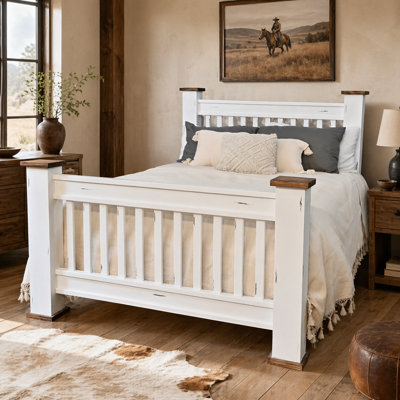 Ponderosa Pine Queen Bed
