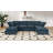Double-Layer Cushion Modern Large U-Shaped Modular Sofa-1425301960