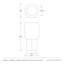 Lorenzo Large Concrete Outdoor Planter