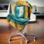 Motif d'agate coloré - coussin imprimé abstrait-29961916-29963649