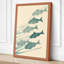 Fish in Motion Minimalist - Wrapped Canvas-1967155176-1967155185