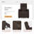 Faux Leather Massage Chair-1968330920