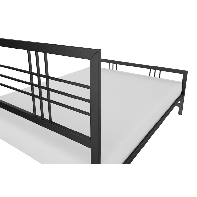 Flovilla Metal Open-Frame Bed, Queen