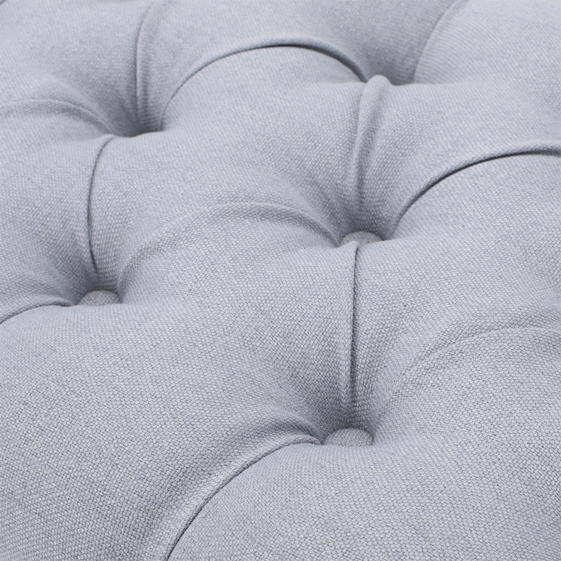 Hilton Ottoman, Light Gray