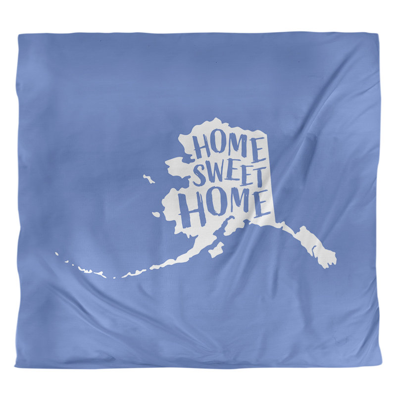 Housse de couette en alaska, home, Housse de couette pour très grand lit, Bleu