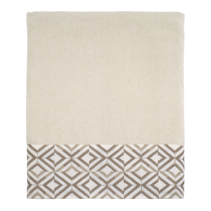 Waffle Bath Towel, Ivory