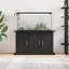  Aquarium Stand Black Oak 101x41x58 cm Engineered Wood